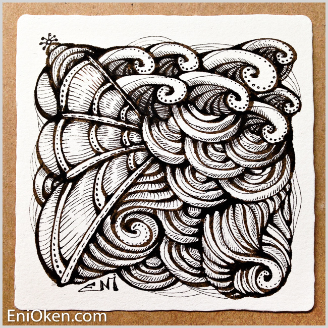 Learn how to create amazing Zentangle® * enioken.com