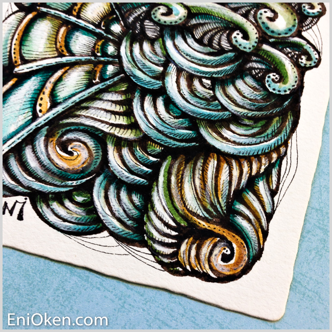 Learn how to create amazing Zentangle® * enioken.com