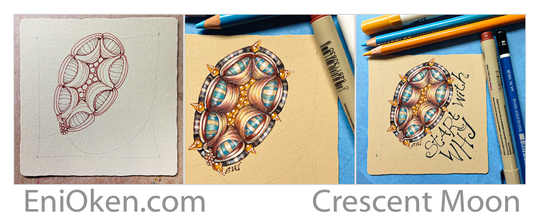 Learn how to color Zentangle® • enioken.com