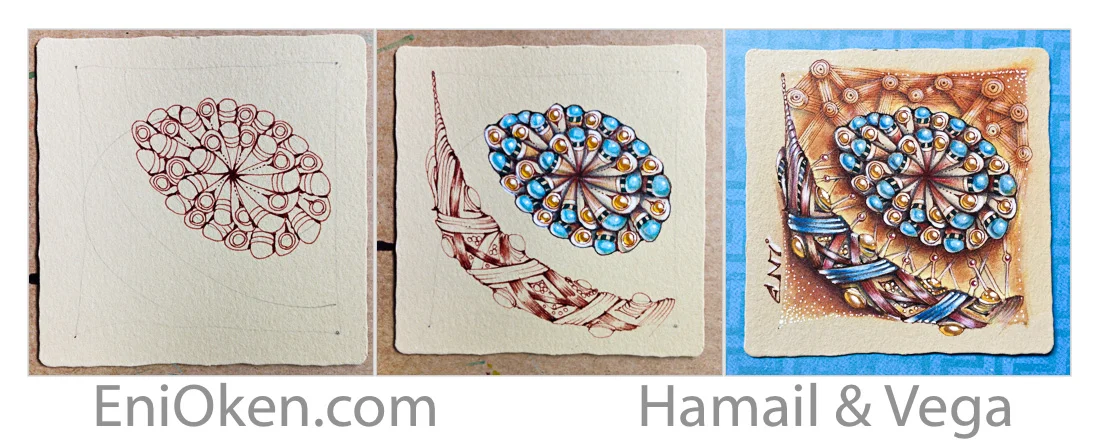 Learn how to create amazing Zentangle® • enioken.com