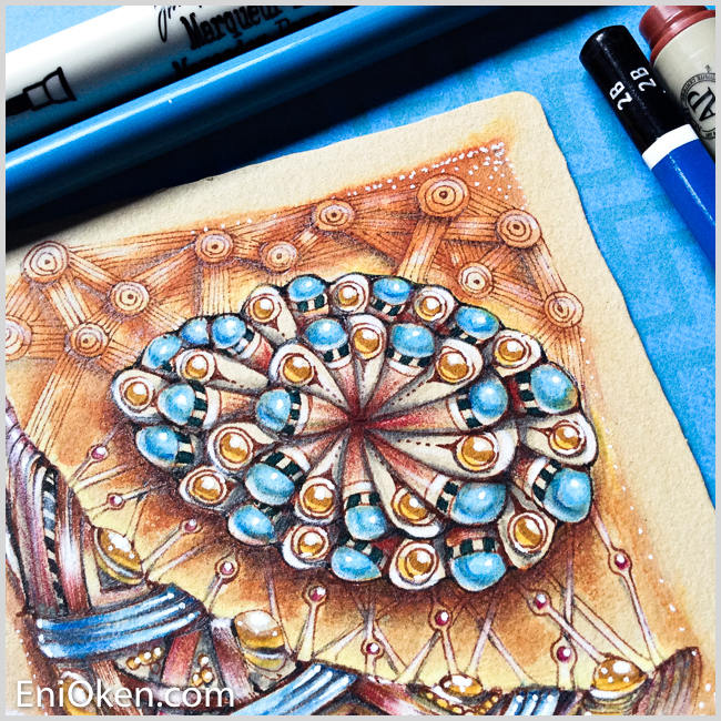 Learn how to create amazing Zentangle® and Zendoodles • enioken.com