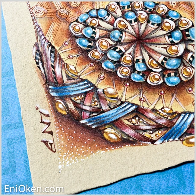 Learn how to create amazing Zentangle® and Zendoodles • enioken.com