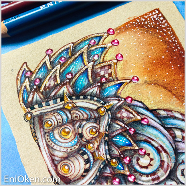 Learn to color Zentangle® • enioken.com