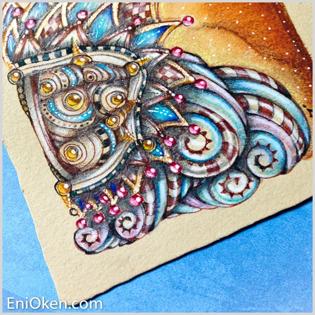 Learn to color Zentangle® • enioken.com