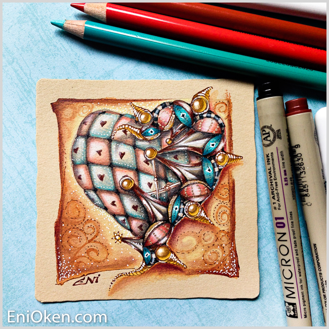 Learn how to draw Zentangle® • enioken.com