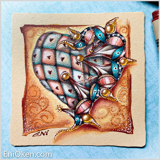 Learn how to draw Zentangle® • enioken.com