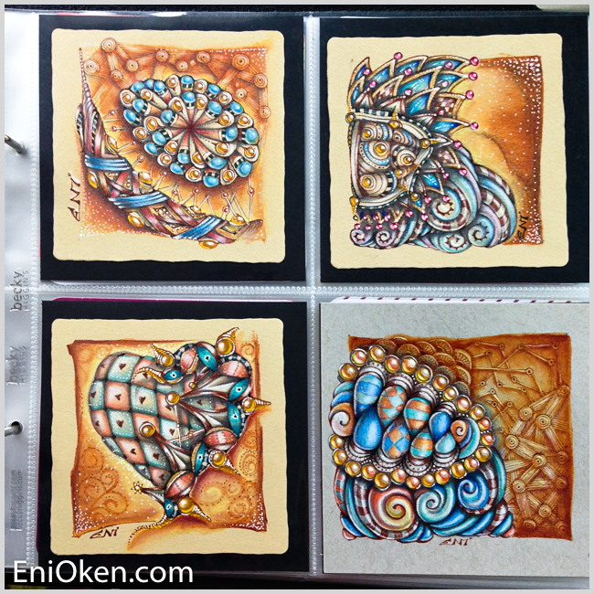 Learn to draw amazing Zentangle® • enioken.com