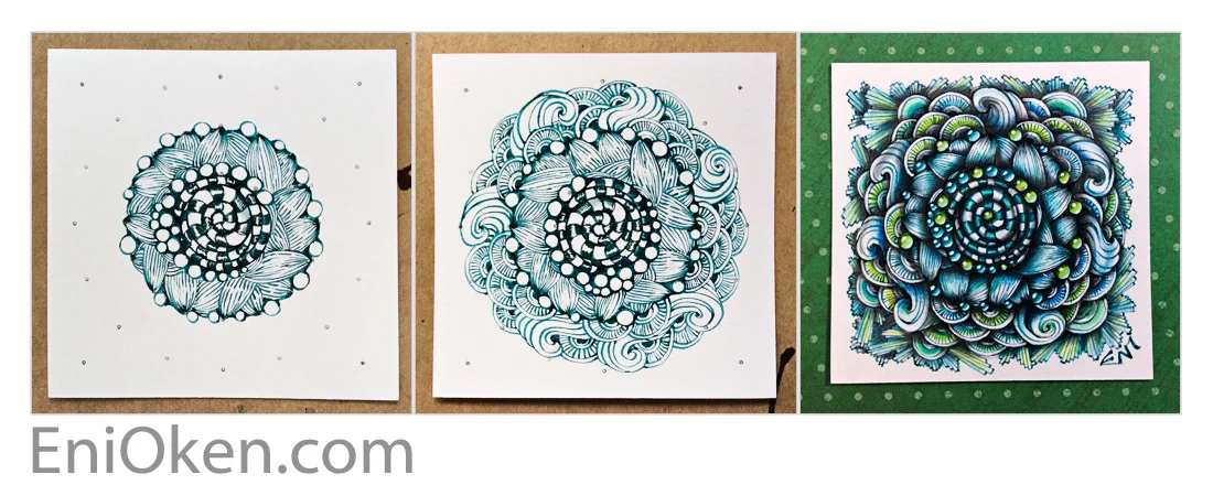 Learn how to make amazing Zentangle® art • enioken.com