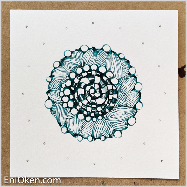 Learn how to make amazing Zentangle® art • enioken.com