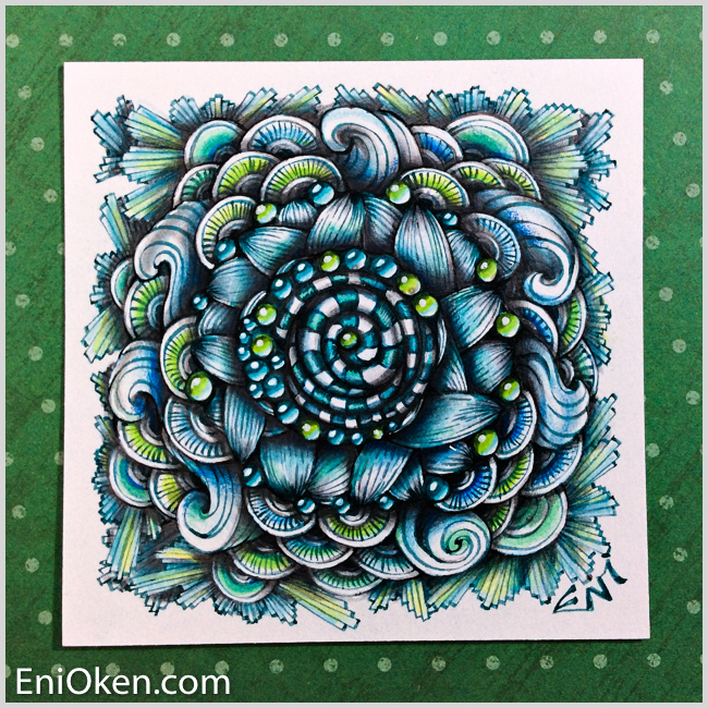 Learn how to make amazing Zentangle® art • enioken.com