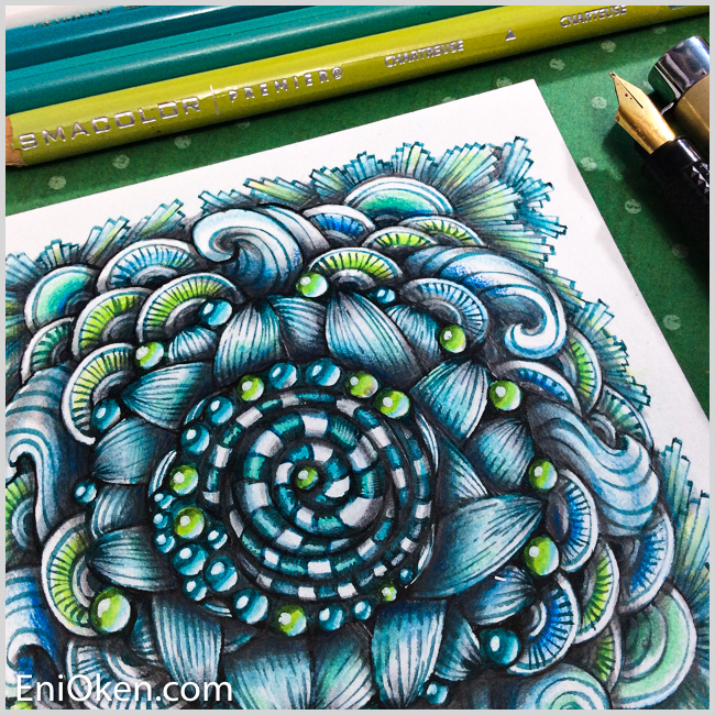 Learn how to make amazing Zentangle® art • enioken.com