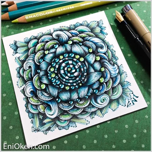 Learn how to make amazing Zentangle® art • enioken.com