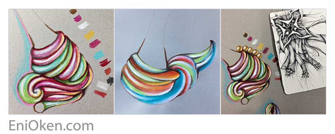 Learn how to color with colored pencils • enioken.com