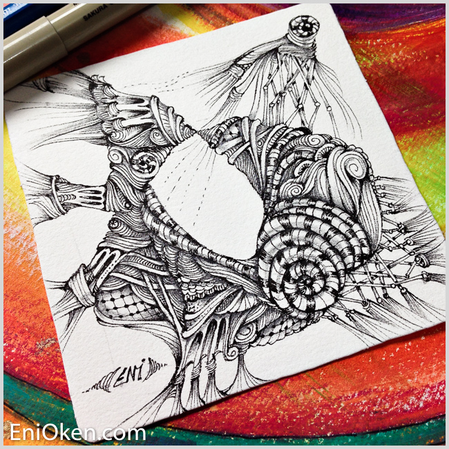 Learn meditative art at enioken.com