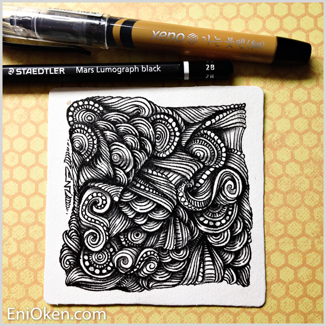 Learn a new type of meditative are drawing at enioken.com