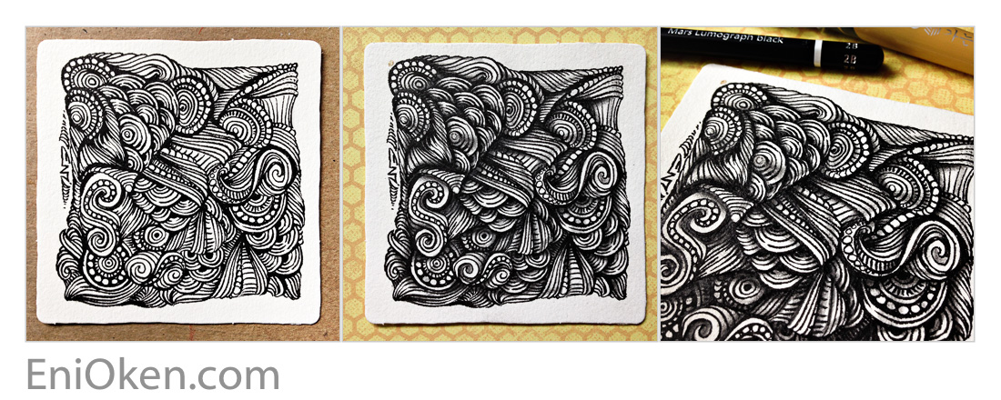Learn a new type of meditative are drawing at enioken.com