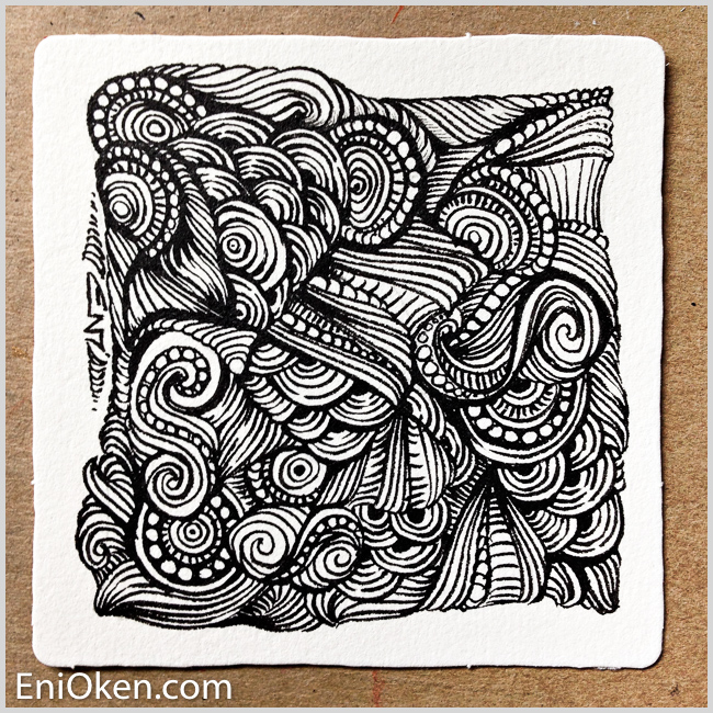 Learn a new type of meditative are drawing at enioken.com