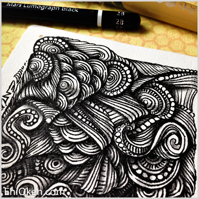 Learn a new type of meditative are drawing at enioken.com
