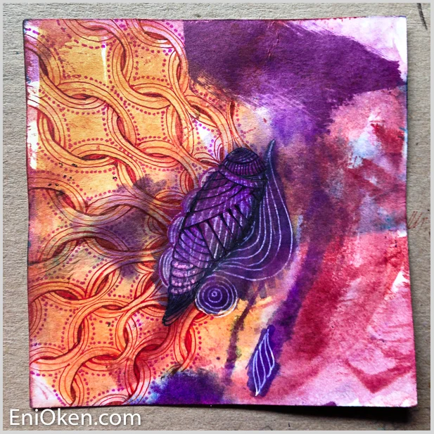 Larn how to create fun Zentangle® • enioken.com