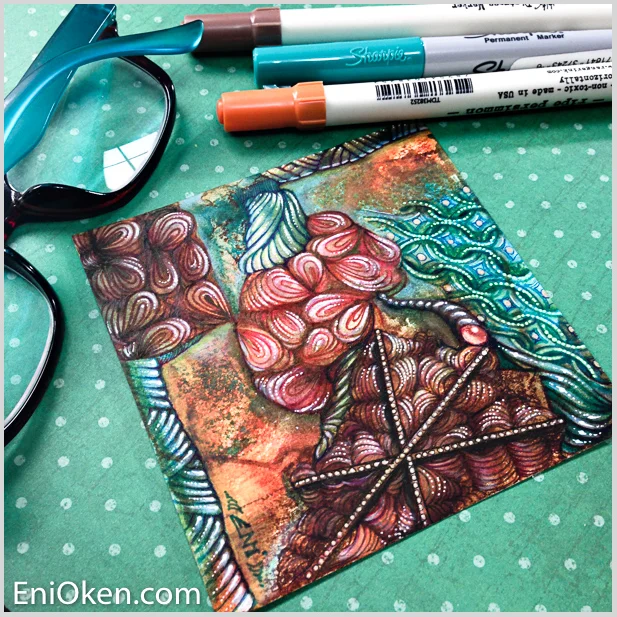 Learn how to create Zentangle® • enioken.com