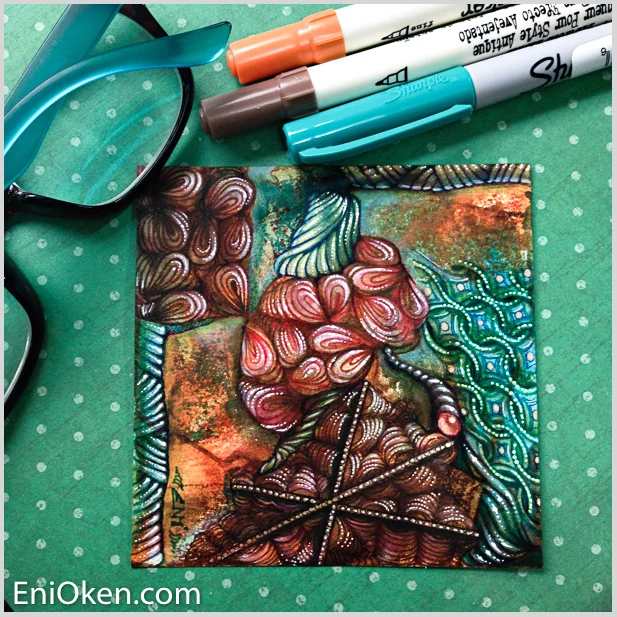 Learn how to create Zentangle® • enioken.com