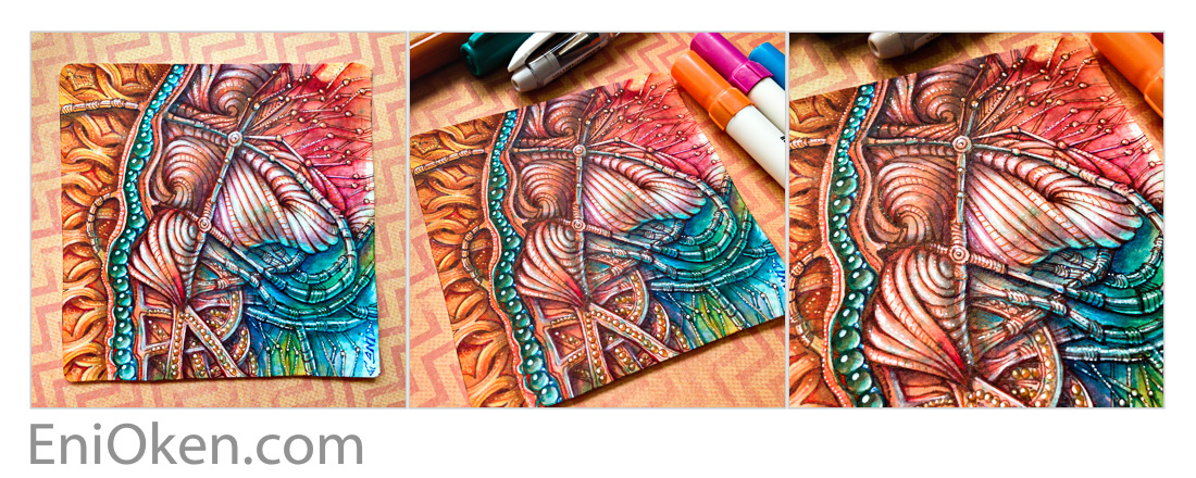 Learn how to create amazing Zentangle® • enioken.com