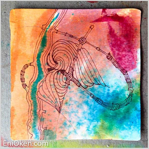 Learn how to create amazing Zentangle® • enioken.com