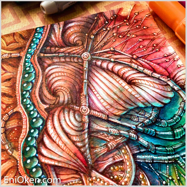 Learn how to create amazing Zentangle® • enioken.com