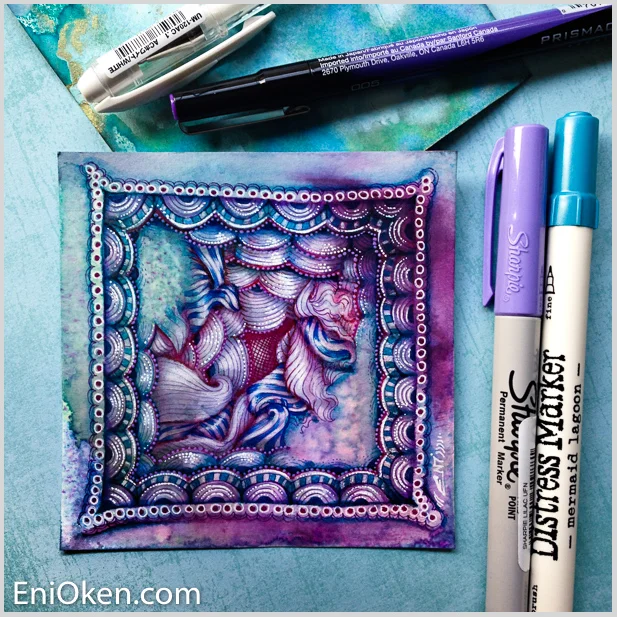 Learn how to create Zentangle® • enioken.com