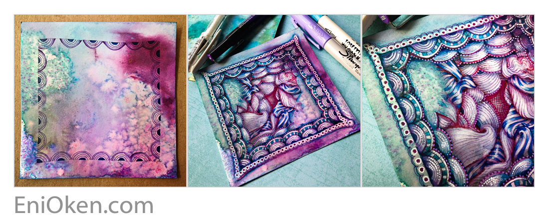 Learn how to create Zentangle® • enioken.com