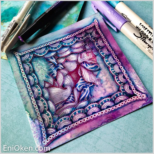 Learn how to create Zentangle® • enioken.com