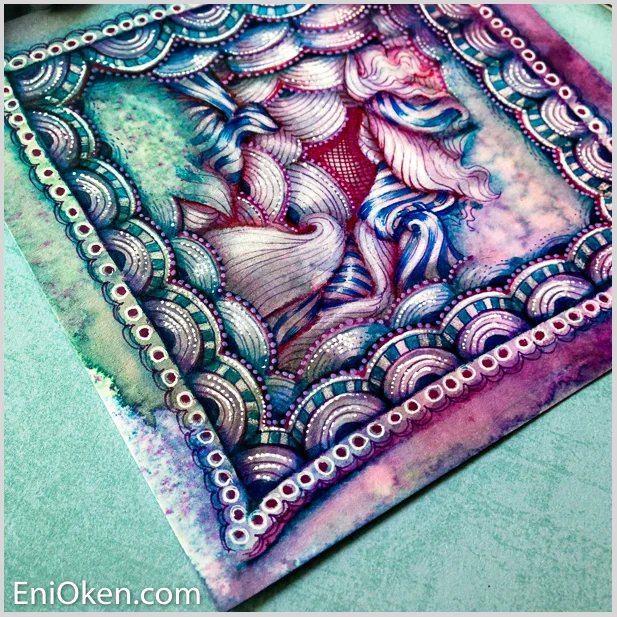 Learn how to create Zentangle® • enioken.com