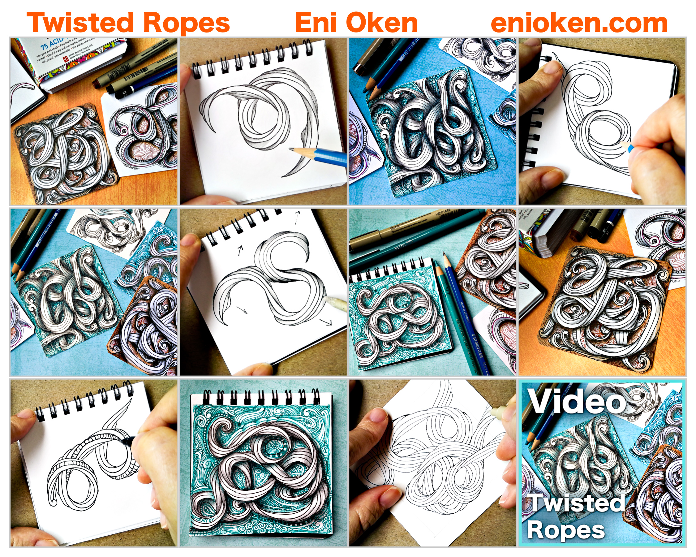 Learn how to create amazing twisted ropes • enioken.com