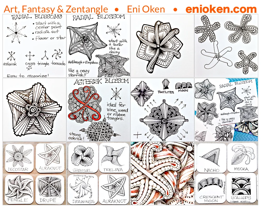 Learn how to design your own Zentangle® • enioken.com
