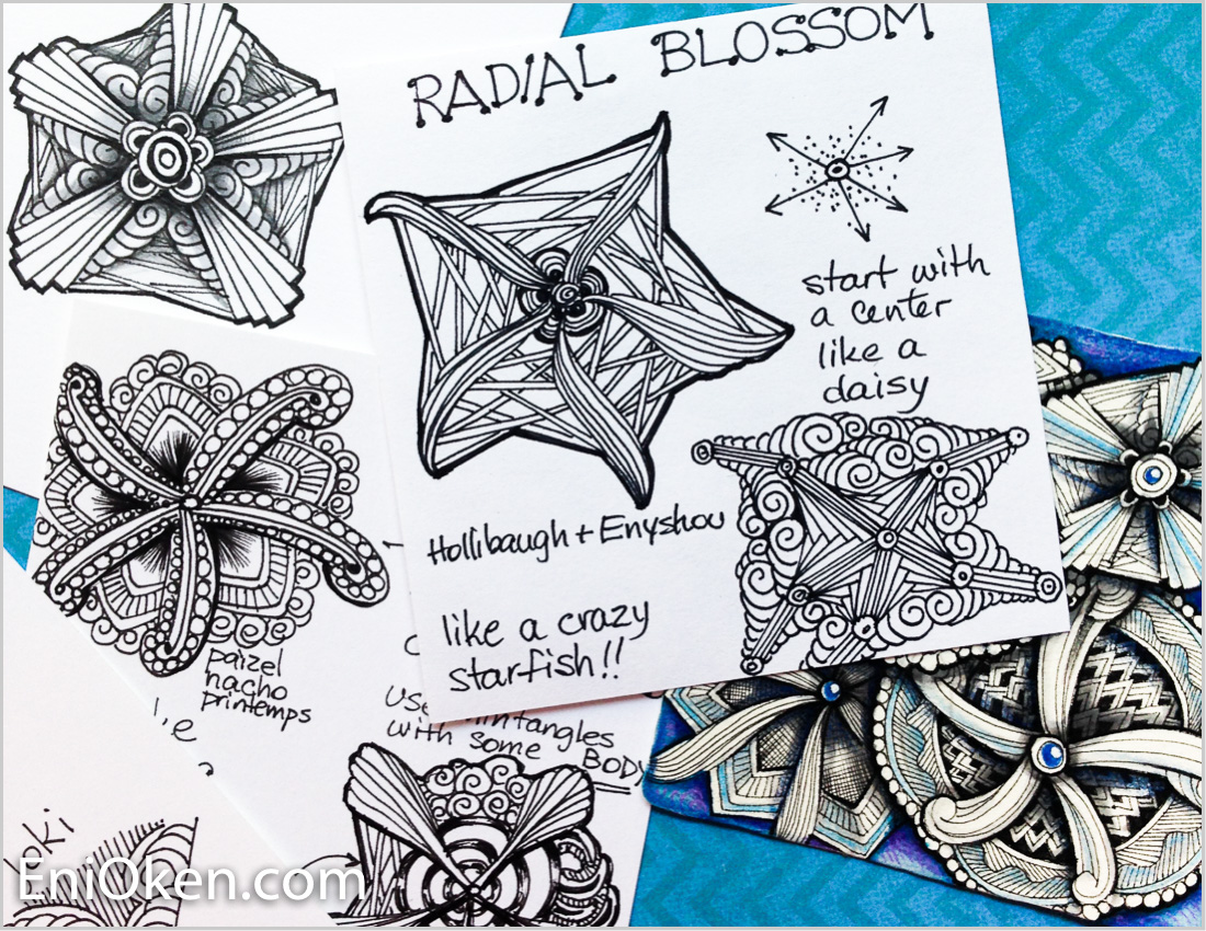 Learn how to design your own Zentangle® • enioken.com