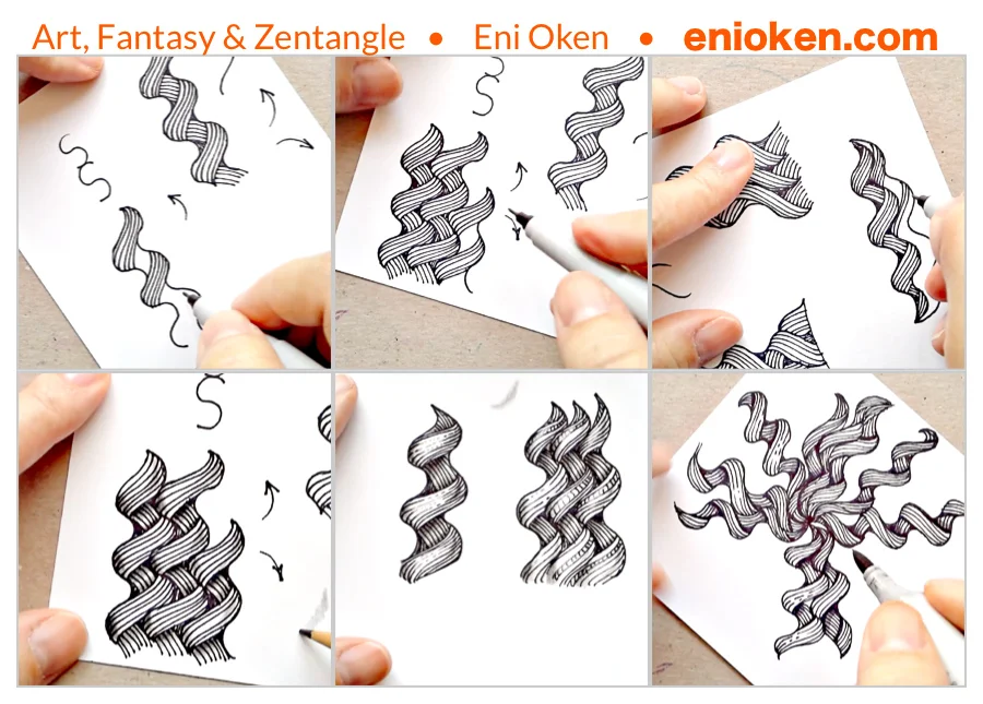 Learn how to create beautiful Radial Zendalas • enioken.com