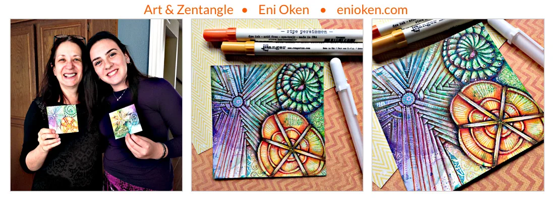 Learn how to create Zentangle® • enioken.com