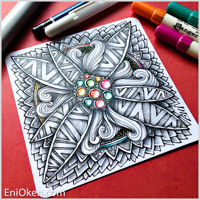Learn to create Zentangle® • enioken.com