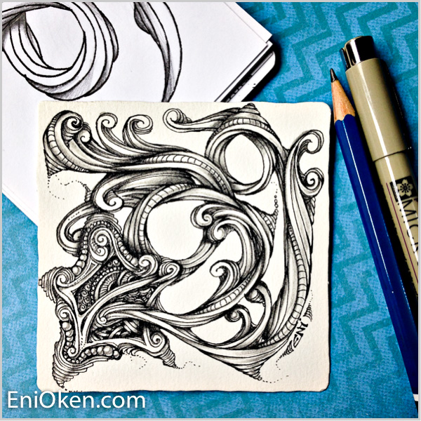 Learn to create Zentangle® • enioken.com