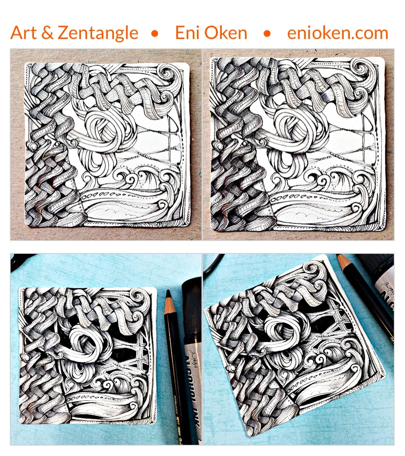 Learn to create Zentangle® • enioken.com