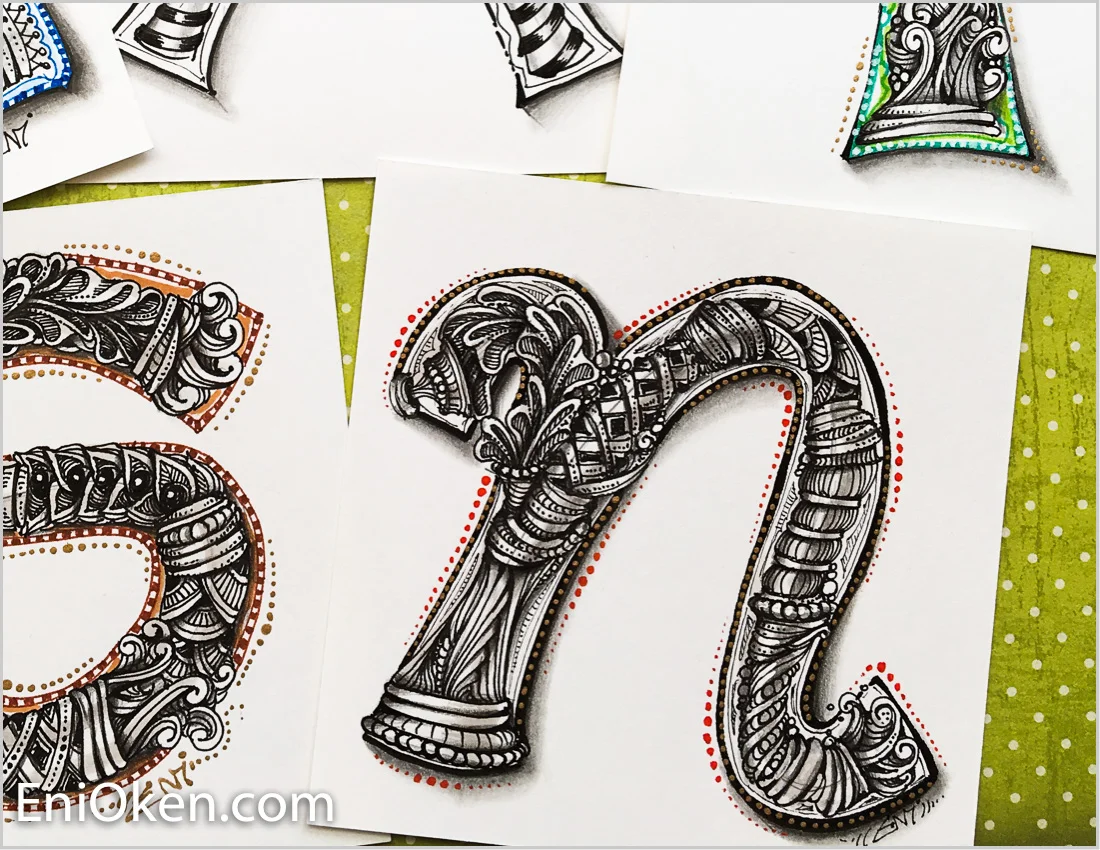 Drawing Zentangle® • enioken.com