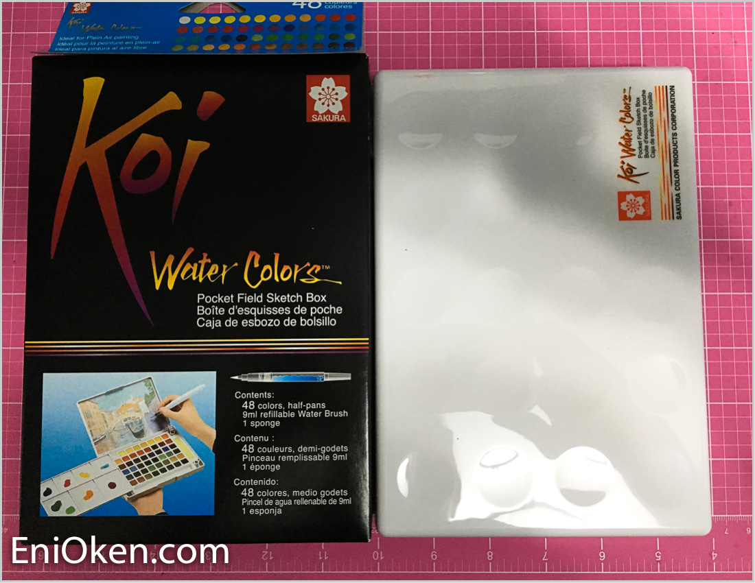 Koi Watercolor Set Review — Eni Oken