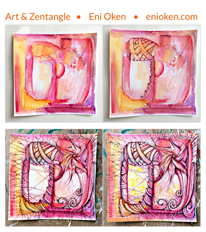 Drawing Zentangle® • enioken.com