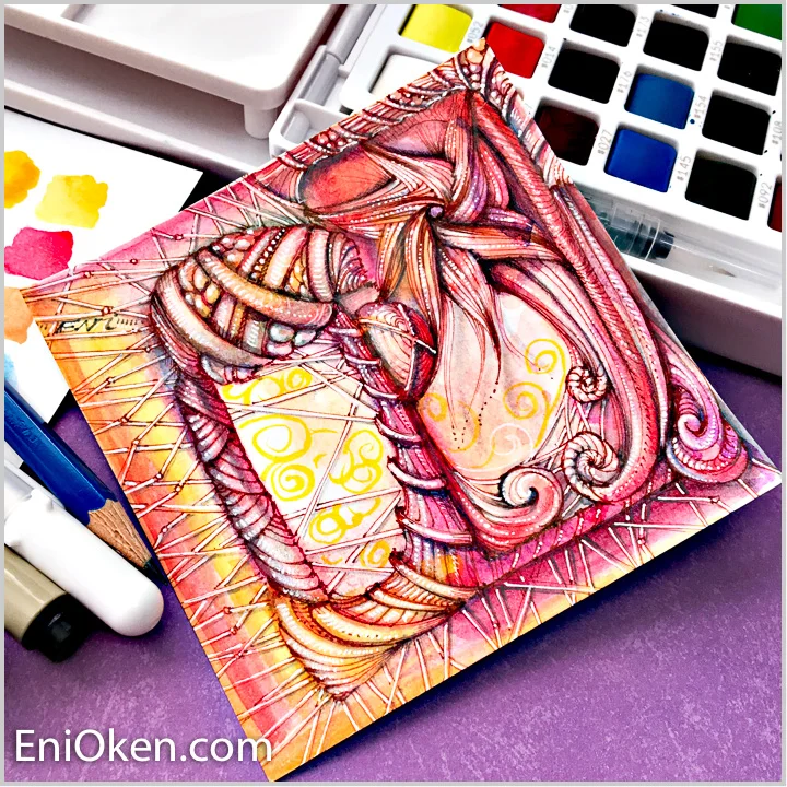 Drawing Zentangle® • enioken.com