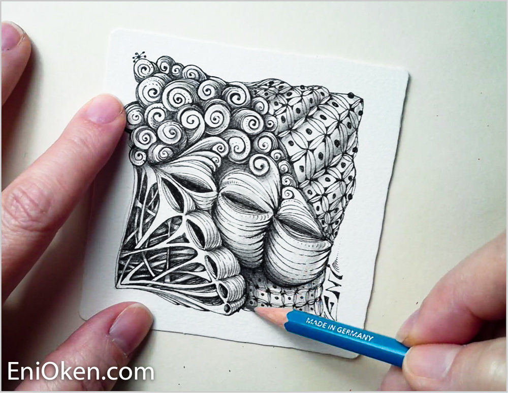 Zentangle basics in 2018 — Eni Oken