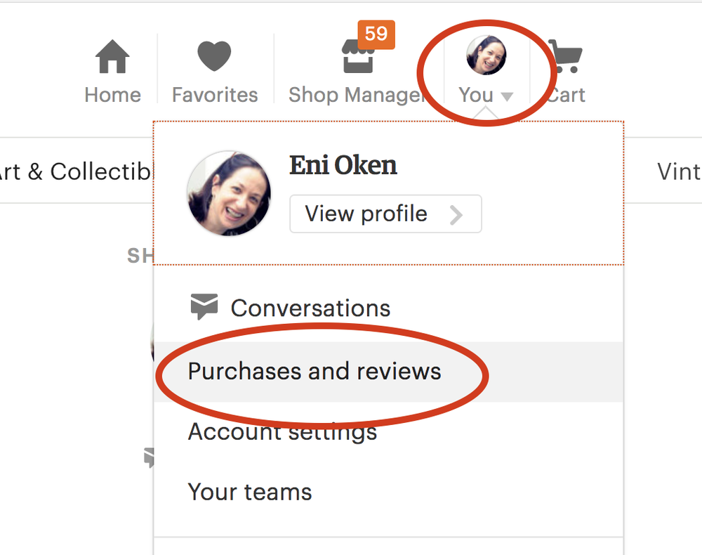 How to get my downloads from Etsy — Eni Oken