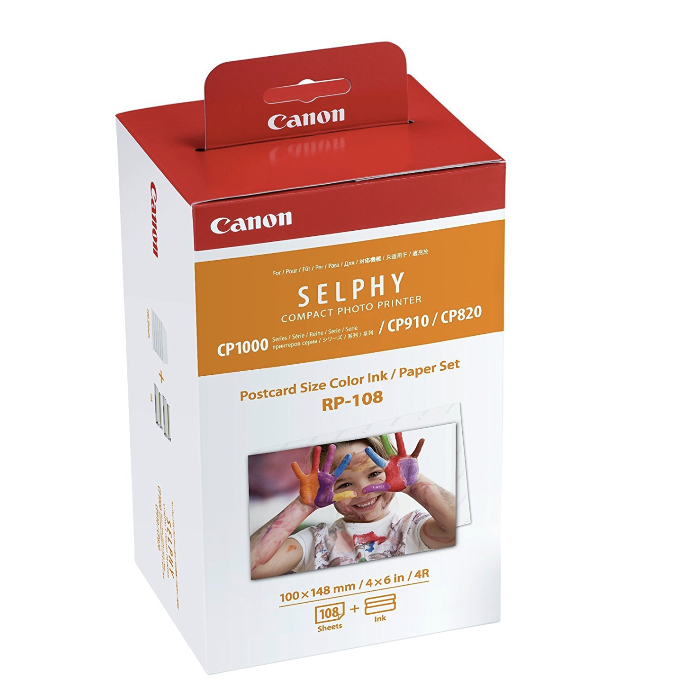 Canon RP-108 Color Ink/Paper Set for Canon Selphy 1300