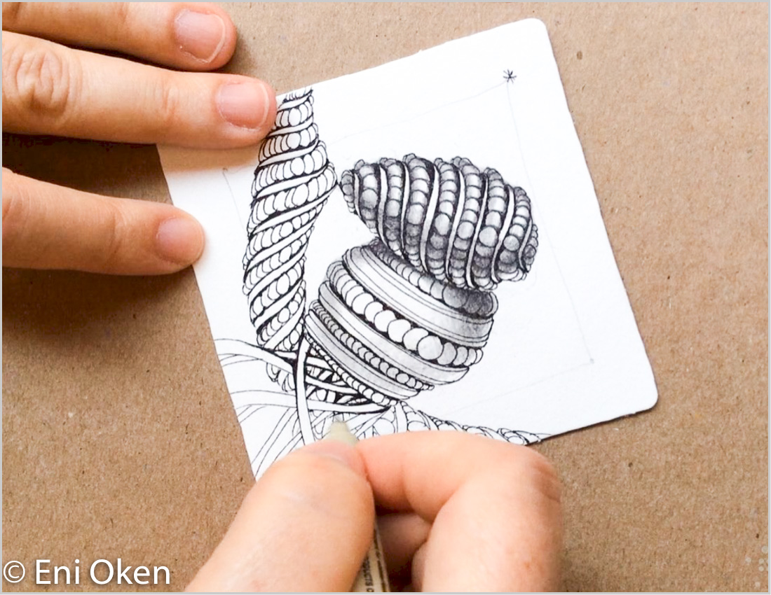 Learn how to create amazing Zentangle® • enioken.com