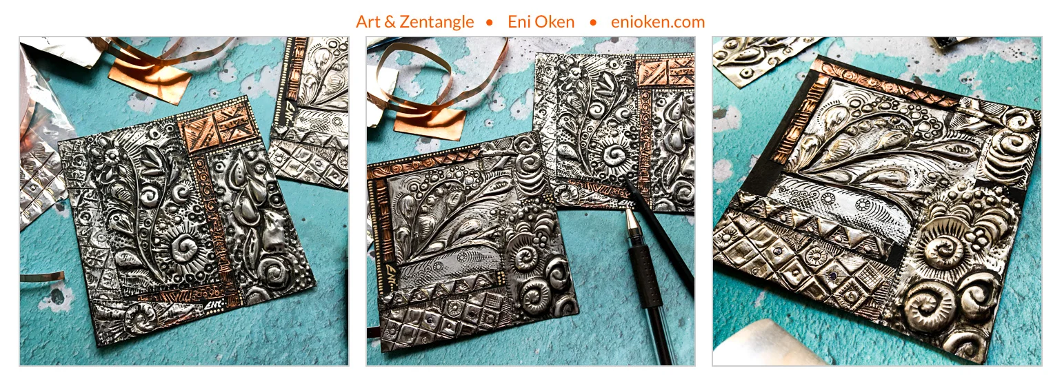 Discover Aluminum Foil Embossing Art - Welcome To Nana's