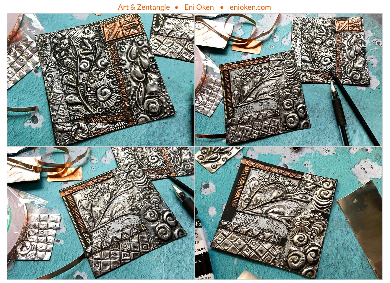 Metal Tangles lesson bundle or Ebook — Eni Oken